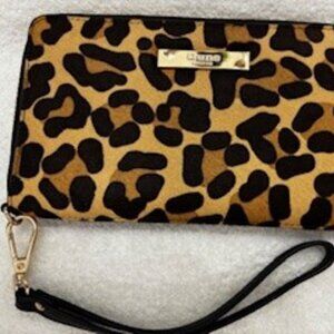 Dune London animal print wristlet/wallet NWOT